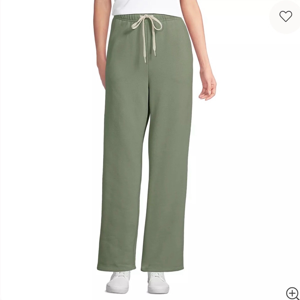 Lands' End Women's Olive Track Pants